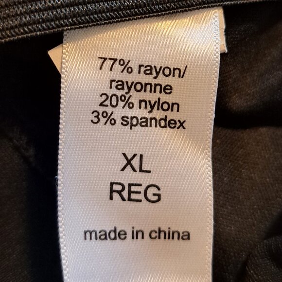 Maurices Black Stretch Skinny Office Work Pants Size XL - Picture 7 of 7